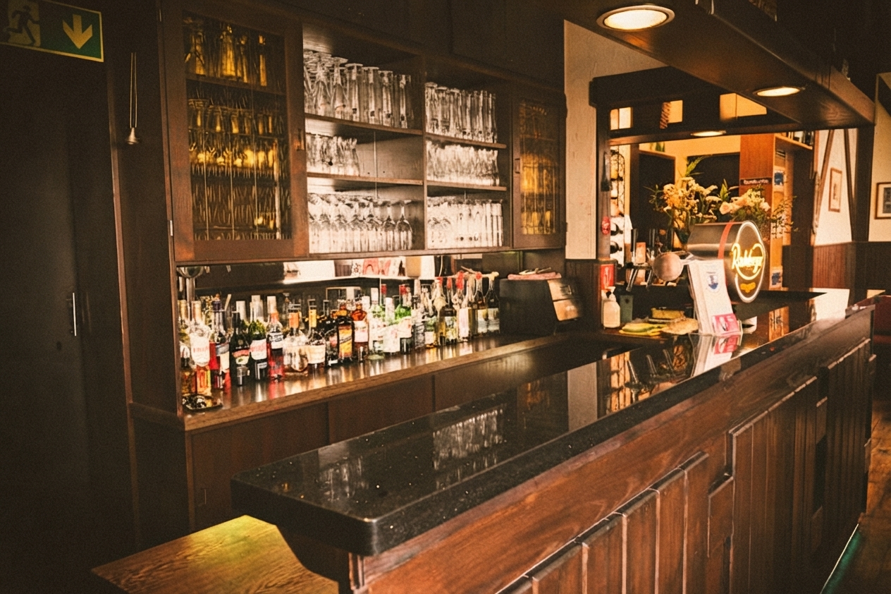 Stilvolle Weinbar